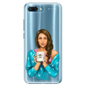 Plastové pouzdro iSaprio - Coffe Now - Brunette - Huawei Honor 10