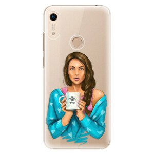 Plastové pouzdro iSaprio - Coffe Now - Brunette - Huawei Honor 8A