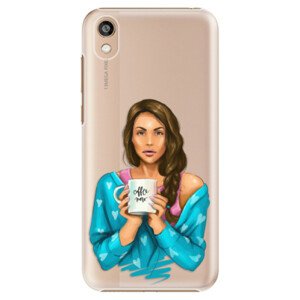 Plastové pouzdro iSaprio - Coffe Now - Brunette - Huawei Honor 8S