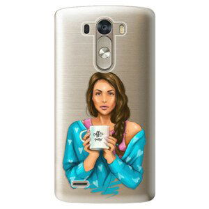 Plastové pouzdro iSaprio - Coffe Now - Brunette - LG G3 (D855)