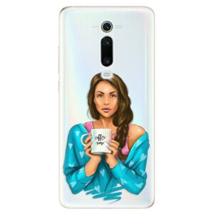 Odolné silikonové pouzdro iSaprio - Coffe Now - Brunette - Xiaomi Mi 9T Pro