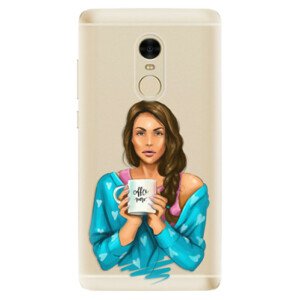 Odolné silikonové pouzdro iSaprio - Coffe Now - Brunette - Xiaomi Redmi Note 4