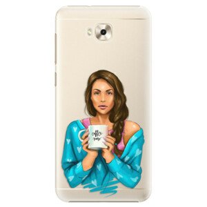 Plastové pouzdro iSaprio - Coffe Now - Brunette - Asus ZenFone 4 Selfie ZD553KL