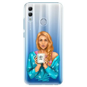 Plastové pouzdro iSaprio - Coffe Now - Redhead - Huawei Honor 10 Lite