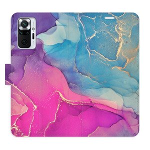 Flipové pouzdro iSaprio - Colour Marble 02 - Xiaomi Redmi Note 10 Pro