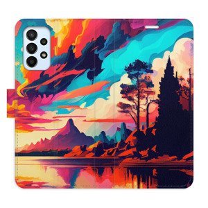 Flipové pouzdro iSaprio - Colorful Mountains 02 - Samsung Galaxy A23 / A23 5G