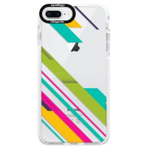 Silikonové pouzdro Bumper iSaprio - Color Stripes 03 - iPhone 8 Plus