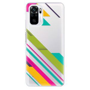 Odolné silikonové pouzdro iSaprio - Color Stripes 03 - Xiaomi Redmi Note 10 / Note 10S