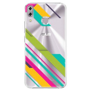 Plastové pouzdro iSaprio - Color Stripes 03 - Asus ZenFone 5Z ZS620KL