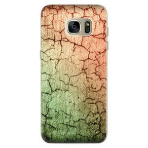 Silikonové pouzdro iSaprio - Cracked Wall 01 - Samsung Galaxy S7 Edge