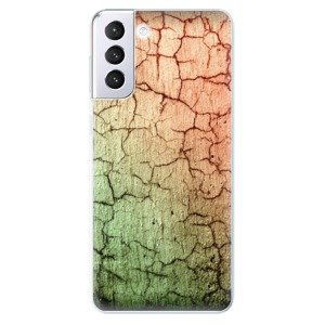 Odolné silikonové pouzdro iSaprio - Cracked Wall 01 - Samsung Galaxy S21+