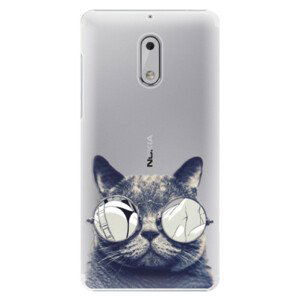 Plastové pouzdro iSaprio - Crazy Cat 01 - Nokia 6