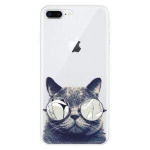 Odolné silikonové pouzdro iSaprio - Crazy Cat 01 - iPhone 8 Plus