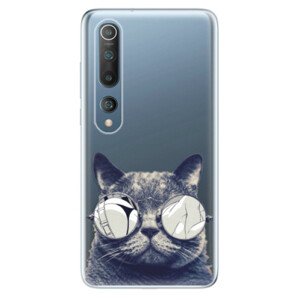 Odolné silikonové pouzdro iSaprio - Crazy Cat 01 - Xiaomi Mi 10 / Mi 10 Pro