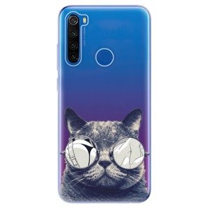 Odolné silikonové pouzdro iSaprio - Crazy Cat 01 - Xiaomi Redmi Note 8T