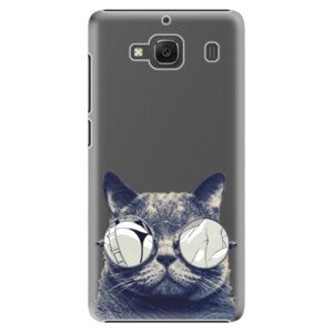 Plastové pouzdro iSaprio - Crazy Cat 01 - Xiaomi Redmi 2