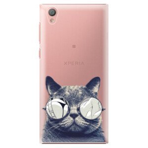 Plastové pouzdro iSaprio - Crazy Cat 01 - Sony Xperia L1