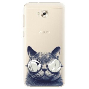 Plastové pouzdro iSaprio - Crazy Cat 01 - Asus ZenFone 4 Selfie ZD553KL