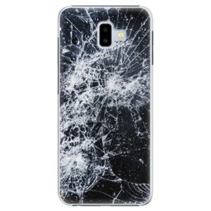 Plastové pouzdro iSaprio - Cracked - Samsung Galaxy J6+