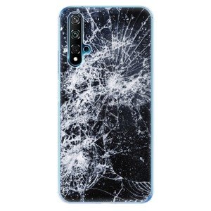 Odolné silikonové pouzdro iSaprio - Cracked - Huawei Nova 5T