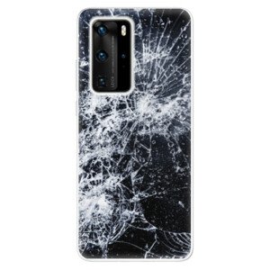 Odolné silikonové pouzdro iSaprio - Cracked - Huawei P40 Pro