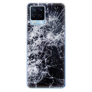 Odolné silikonové pouzdro iSaprio - Cracked - Realme 8 / 8 Pro