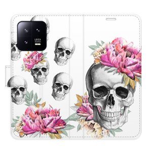 Flipové pouzdro iSaprio - Crazy Skull - Xiaomi 13