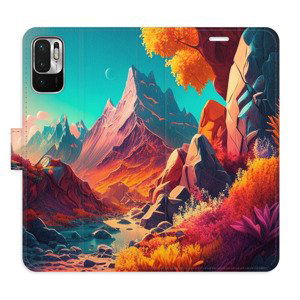 Flipové pouzdro iSaprio - Colorful Mountains - Xiaomi Redmi Note 10 5G