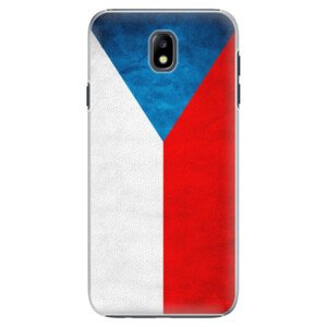 Plastové pouzdro iSaprio - Czech Flag - Samsung Galaxy J7 2017