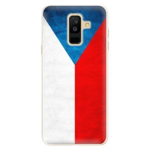 Silikonové pouzdro iSaprio - Czech Flag - Samsung Galaxy A6+