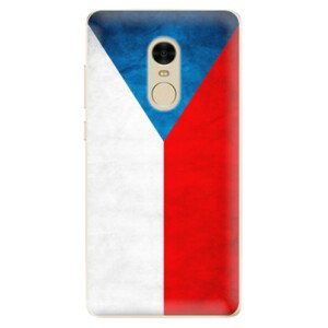 Odolné silikonové pouzdro iSaprio - Czech Flag - Xiaomi Redmi Note 4