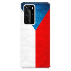 Odolné silikonové pouzdro iSaprio - Czech Flag - Huawei P40 Pro