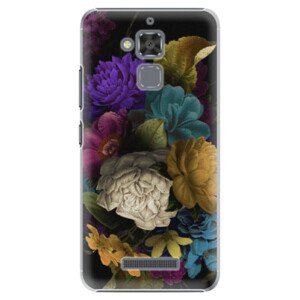 Plastové pouzdro iSaprio - Dark Flowers - Asus ZenFone 3 Max ZC520TL