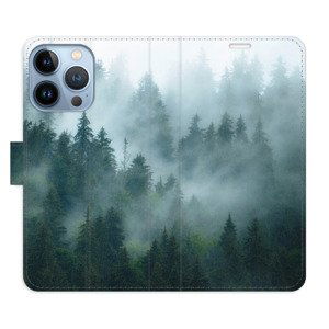 Flipové pouzdro iSaprio - Dark Forest - iPhone 13 Pro