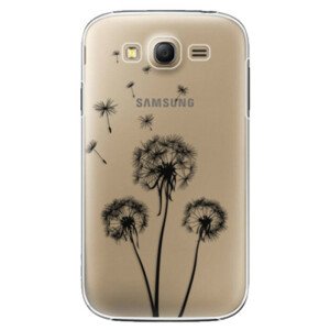 Plastové pouzdro iSaprio - Three Dandelions - black - Samsung Galaxy Grand Neo Plus