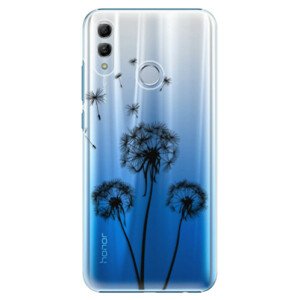 Plastové pouzdro iSaprio - Three Dandelions - black - Huawei Honor 10 Lite