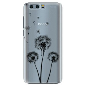 Plastové pouzdro iSaprio - Three Dandelions - black - Huawei Honor 9