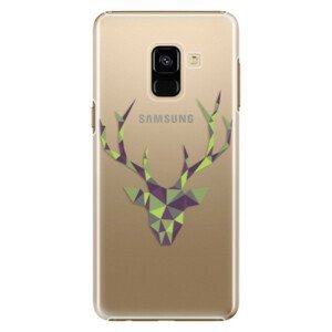 Plastové pouzdro iSaprio - Deer Green - Samsung Galaxy A8 2018