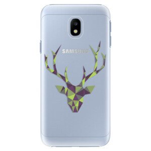 Plastové pouzdro iSaprio - Deer Green - Samsung Galaxy J3 2017