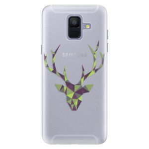 Silikonové pouzdro iSaprio - Deer Green - Samsung Galaxy A6