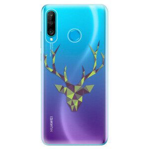 Odolné silikonové pouzdro iSaprio - Deer Green - Huawei P30 Lite