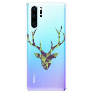 Odolné silikonové pouzdro iSaprio - Deer Green - Huawei P30 Pro