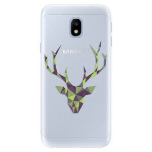 Silikonové pouzdro iSaprio - Deer Green - Samsung Galaxy J3 2017