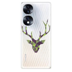 Odolné silikonové pouzdro iSaprio - Deer Green - Honor 70