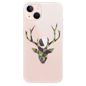 Odolné silikonové pouzdro iSaprio - Deer Green - iPhone 13