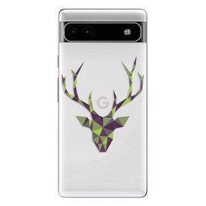 Odolné silikonové pouzdro iSaprio - Deer Green - Google Pixel 6a 5G