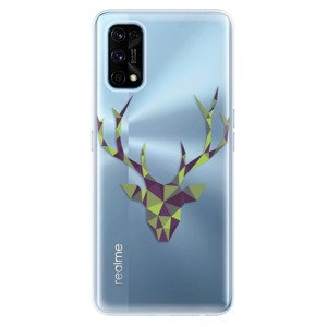 Odolné silikonové pouzdro iSaprio - Deer Green - Realme 7 Pro