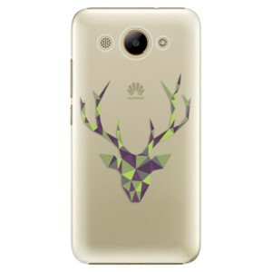 Plastové pouzdro iSaprio - Deer Green - Huawei Y3 2017