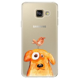 Plastové pouzdro iSaprio - Dog And Bird - Samsung Galaxy A3 2016