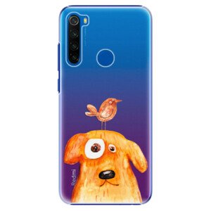 Plastové pouzdro iSaprio - Dog And Bird - Xiaomi Redmi Note 8T